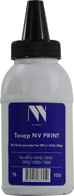 

Тонер NV Print, бутыль 100 г, черный, совместимый для LJ 1010/1012/1015/1020/1022