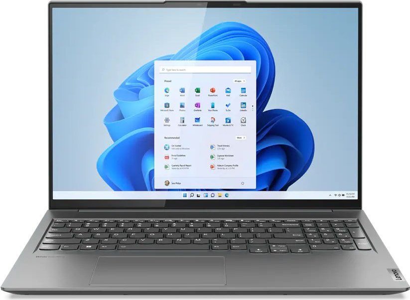 

Ноутбук Lenovo Yoga Slim 7 Pro 16IAH7 16" IPS 2560x1600 Touch, Intel Core i7 12700H 2.3 ГГц, 32Gb RAM, 1Tb SSD, Intel Arc A370M-4Gb, W11, темно-серый (82VA002TRU), 16IAH7