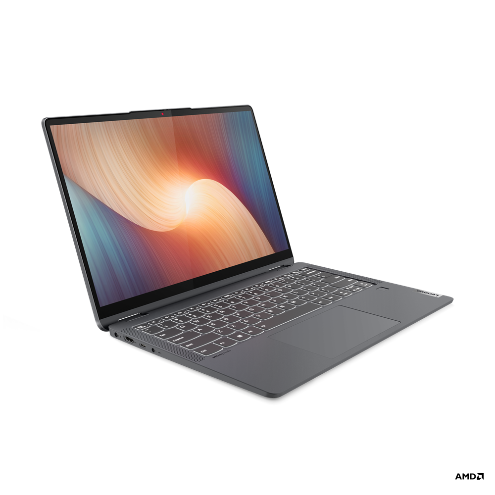 

Ноутбук Lenovo IdeaPad Flex 5 14ALC7 14" IPS 2240x1400 Touch, AMD Ryzen 5 5500U 2.1 ГГц, 16Gb RAM, 512Gb SSD, W11, темно-серый (82R9006ARU), 14ALC7