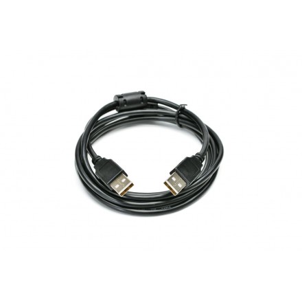 

Кабель USB 2.0(Am)-USB 2.0(Am), ферритовый фильтр, 2A 1.8 м, черный KS-IS (KS-587B-2)