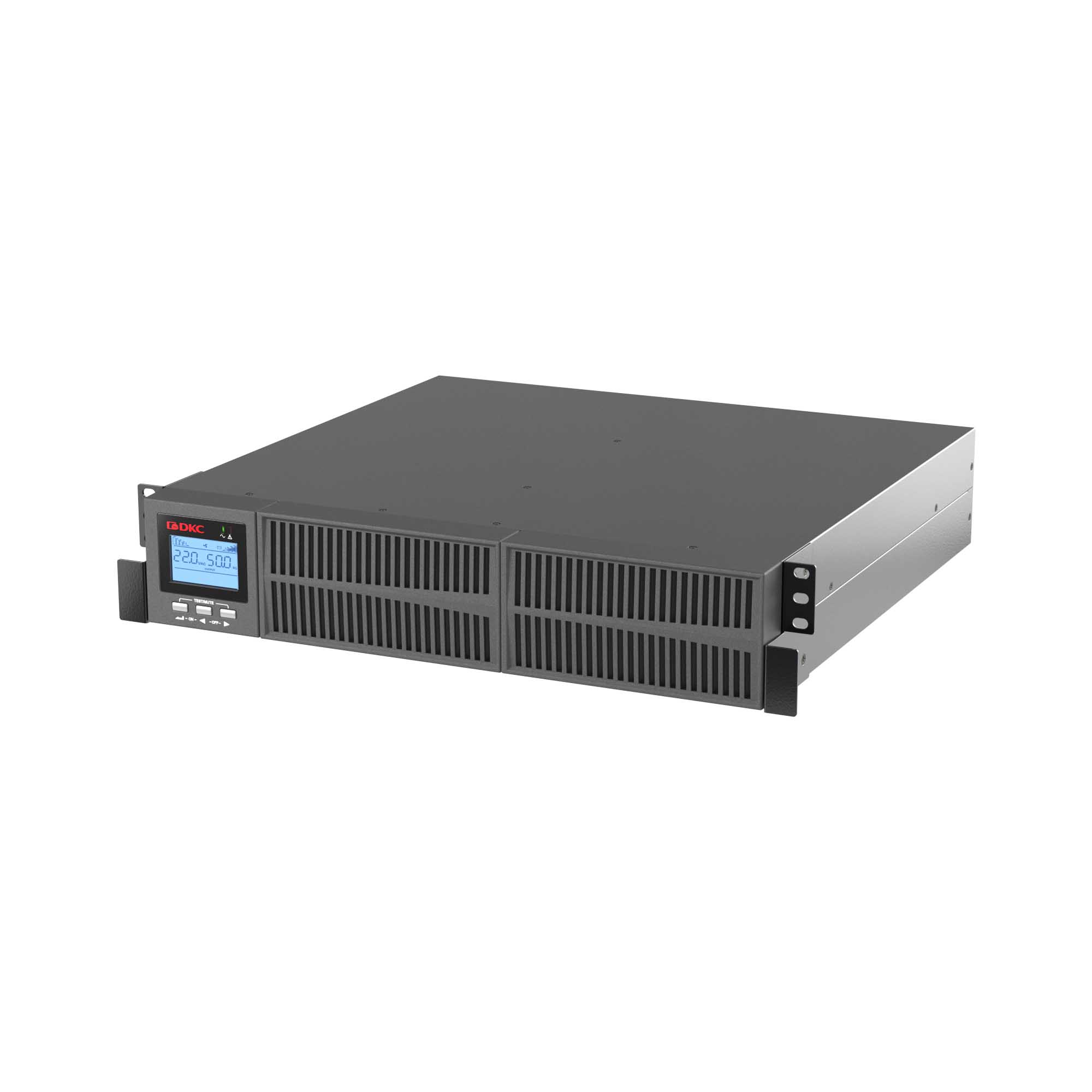 ИБП DKC Small Rackmount, 1000 В·А, 900 Вт, IEC, USB, черный (SMALLR1A5I)