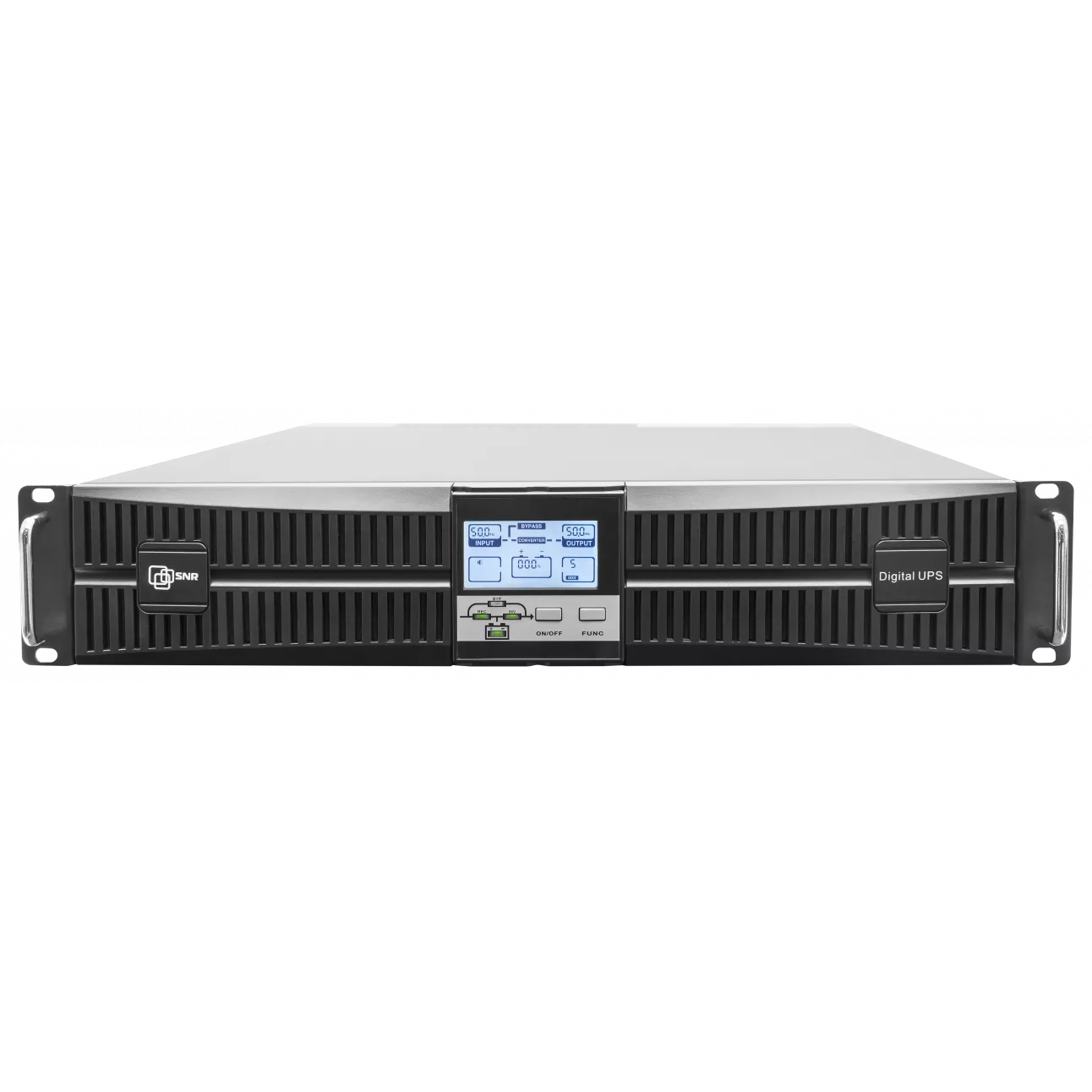 ИБП SNR Intelligent, 6000 В·А, 6 кВт, клеммная колодка, розеток - 1, USB, черный (SNR-UPS-ONRT-6000-INTXL) (без аккумуляторов)