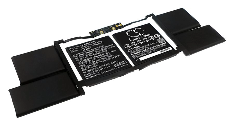 

Аккумуляторная батарея CameronSino CS-AM1953NB для Apple, 11.4V, 7300mAh, черный, CS-AM1953NB