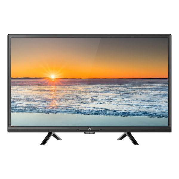 Телевизор 24" BQ 2406B, 1366x768, DVB-T /T2 /C, HDMIx2, USBx1, черный (2406B)