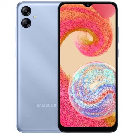 

Смартфон Samsung Galaxy A04e, 6.5" 720x1600 PLS, MediaTek Helio G35, 3Gb RAM, 64Gb, 3G/4G, Wi-Fi, BT, 2xCam, 2-Sim, 5000mAh, USB Type-C, Android 11, голубой (SM-A042FLBHSKZ), Galaxy A04e