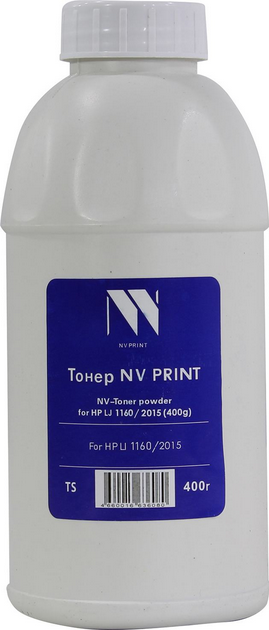

Тонер NV Print, бутыль 400 г, черный, совместимый для LJ 1160/2015