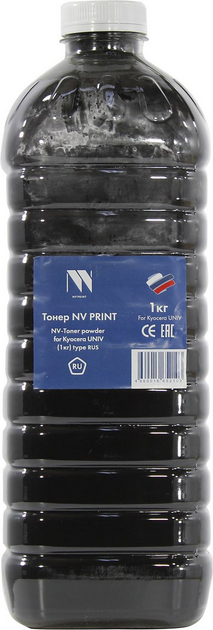 

Тонер NV Print, бутыль 1 кг, черный, совместимый для Kyocera универсальный
