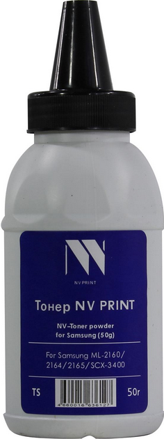 

Тонер NV Print, бутыль 50 г, черный, совместимый для Samsung ML-2160/2164/2165, SCX-3400