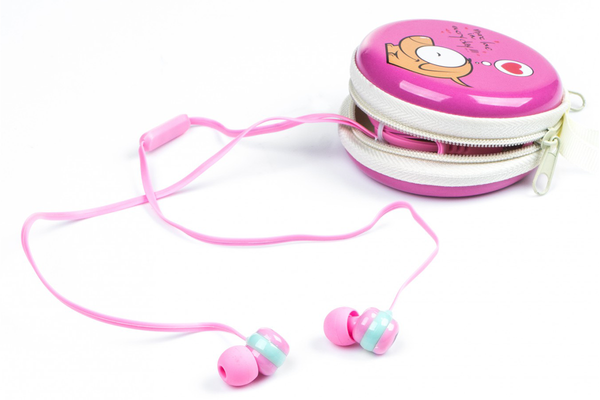 

Проводная гарнитура HARPER KIDS HK-39, Jack 3.5mm, розовый, KIDS HK-39