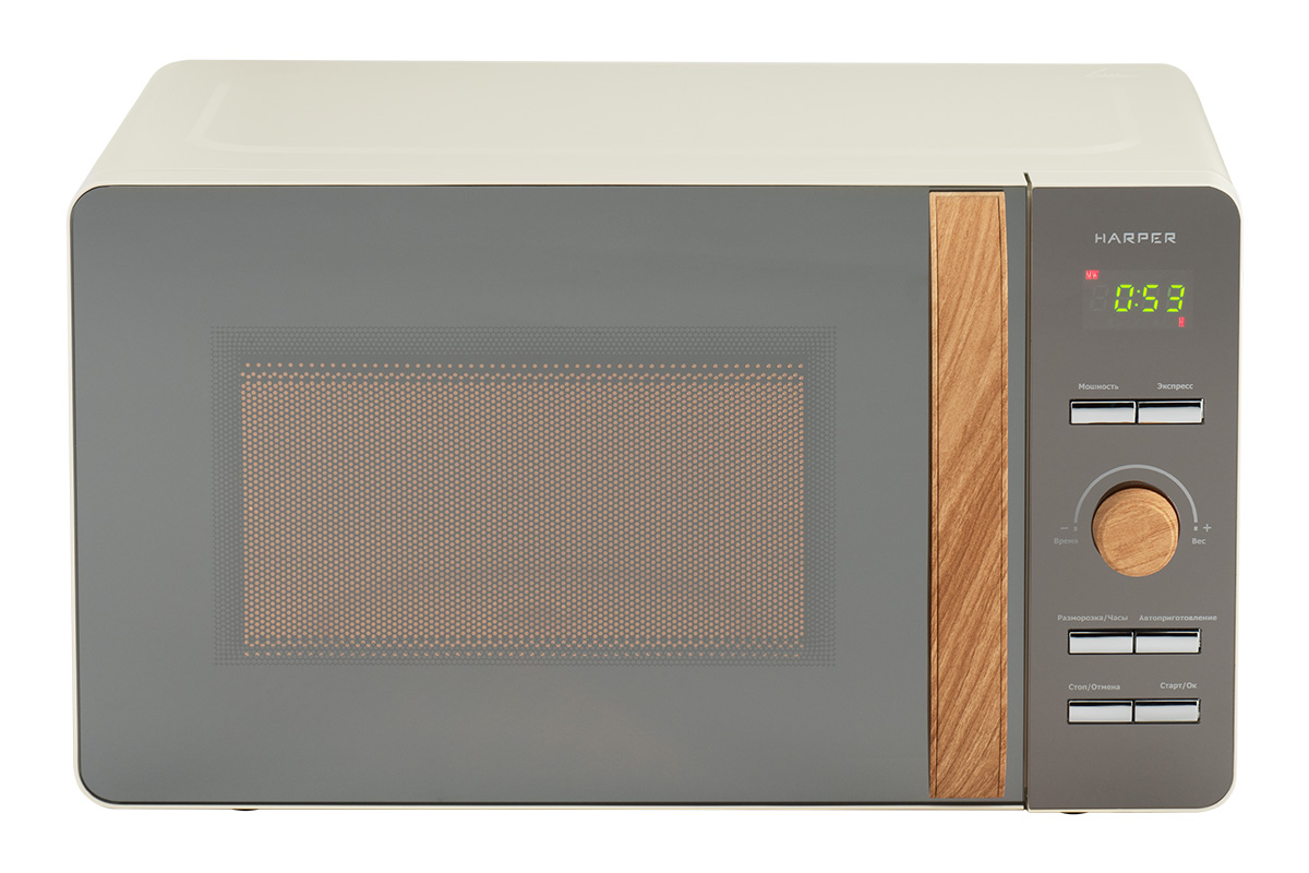 

Микроволновая печь HARPER HMW-20ST03 20 л, 700 Вт, бежевый (HMW-20ST03), HMW-20ST03