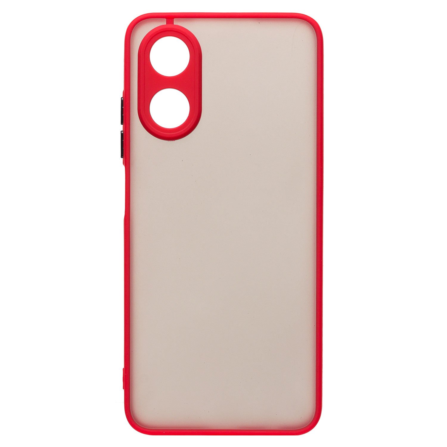 

Чехол-накладка PC041 для смартфона Oppo A17, пластик, красный (213398)