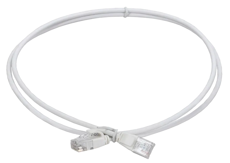 

Патч-корд UTP кат.5e, 1м, RJ45-RJ45, белый, LSZH, ITK (PC08-C5EUL-1M-SL-WT)