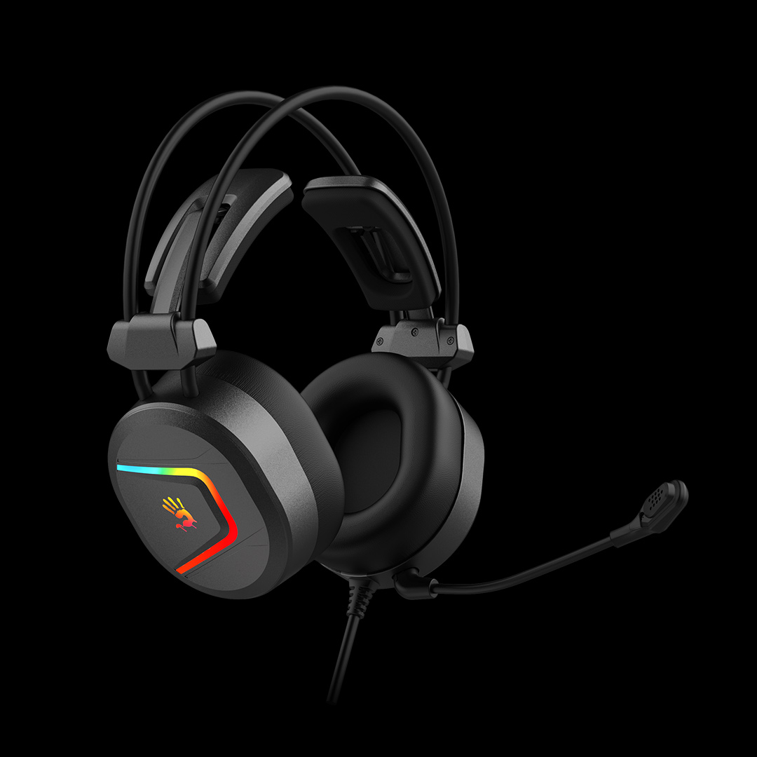 

Проводная гарнитура A4Tech Bloody MC750, USB, черный (MC750 BLACK), Bloody MC750