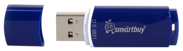 Флешка 16Gb USB 3.0 SmartBuy Crown Crown, синий (SB16GbCRW-Bl)