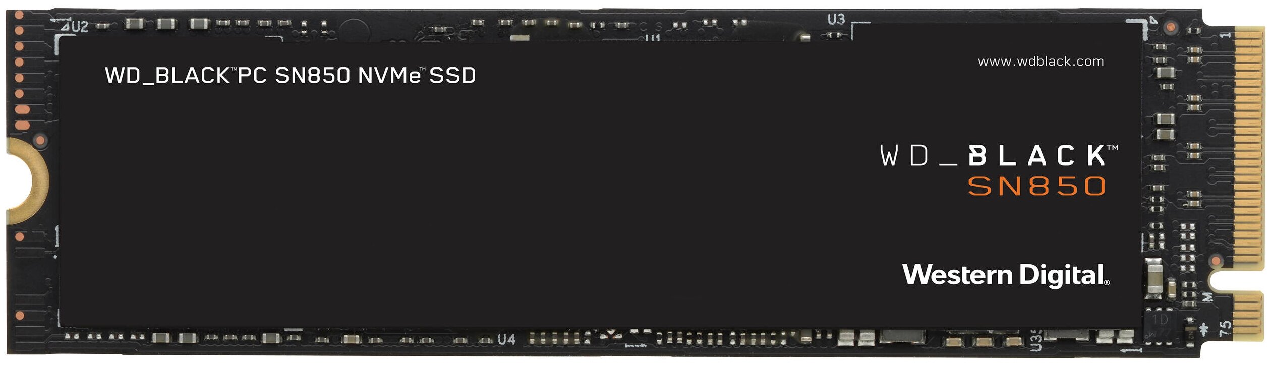 

Твердотельный накопитель (SSD) Western Digital 500Gb Black SN850, 2280, M.2, NVMe (WDBAPY5000ANC-WRSN) Retail