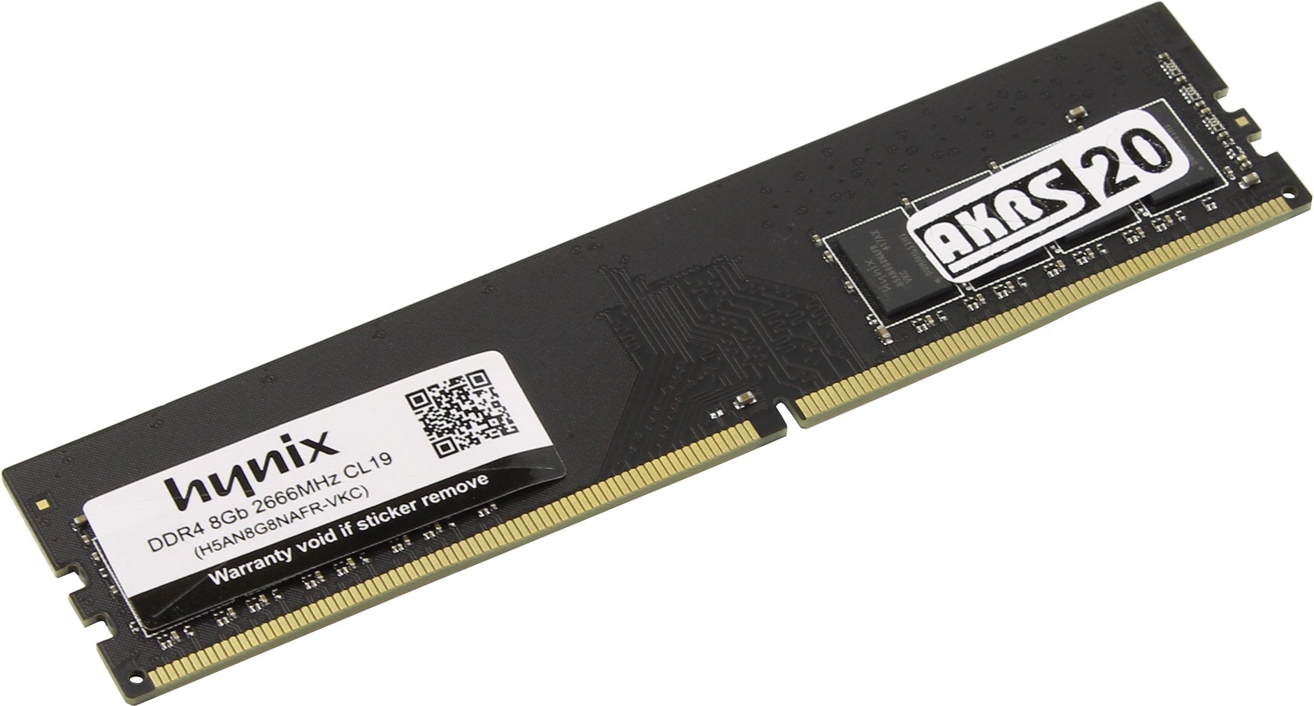 

Память DDR4 DIMM 8Gb, 2666MHz, CL19, 1.2 В, Hynix Retail