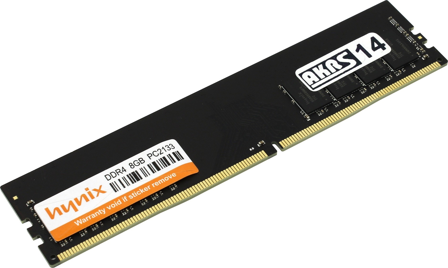 

Память DDR4 DIMM 8Gb, 2133MHz, 1.2 В, Hynix Retail