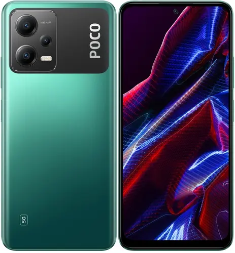 

Смартфон POCO X5, 6.67" 1080x2400 AMOLED, Qualcomm Snapdragon 695, 8Gb RAM, 256Gb, 3G/4G/5G, NFC, Wi-Fi, BT, 3xCam, 2-Sim, 5000 мА⋅ч, USB Type-C, Android 12, зеленый (45048), X5