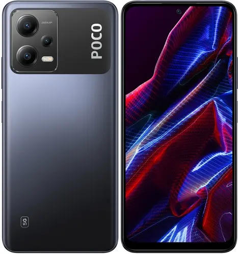

Смартфон POCO X5, 6.67" 1080x2400 AMOLED, Qualcomm Snapdragon 695, 6Gb RAM, 128Gb, 3G/4G/5G, NFC, Wi-Fi, BT, 3xCam, 2-Sim, 5000 мА⋅ч, USB Type-C, Android 12, черный (45049), X5