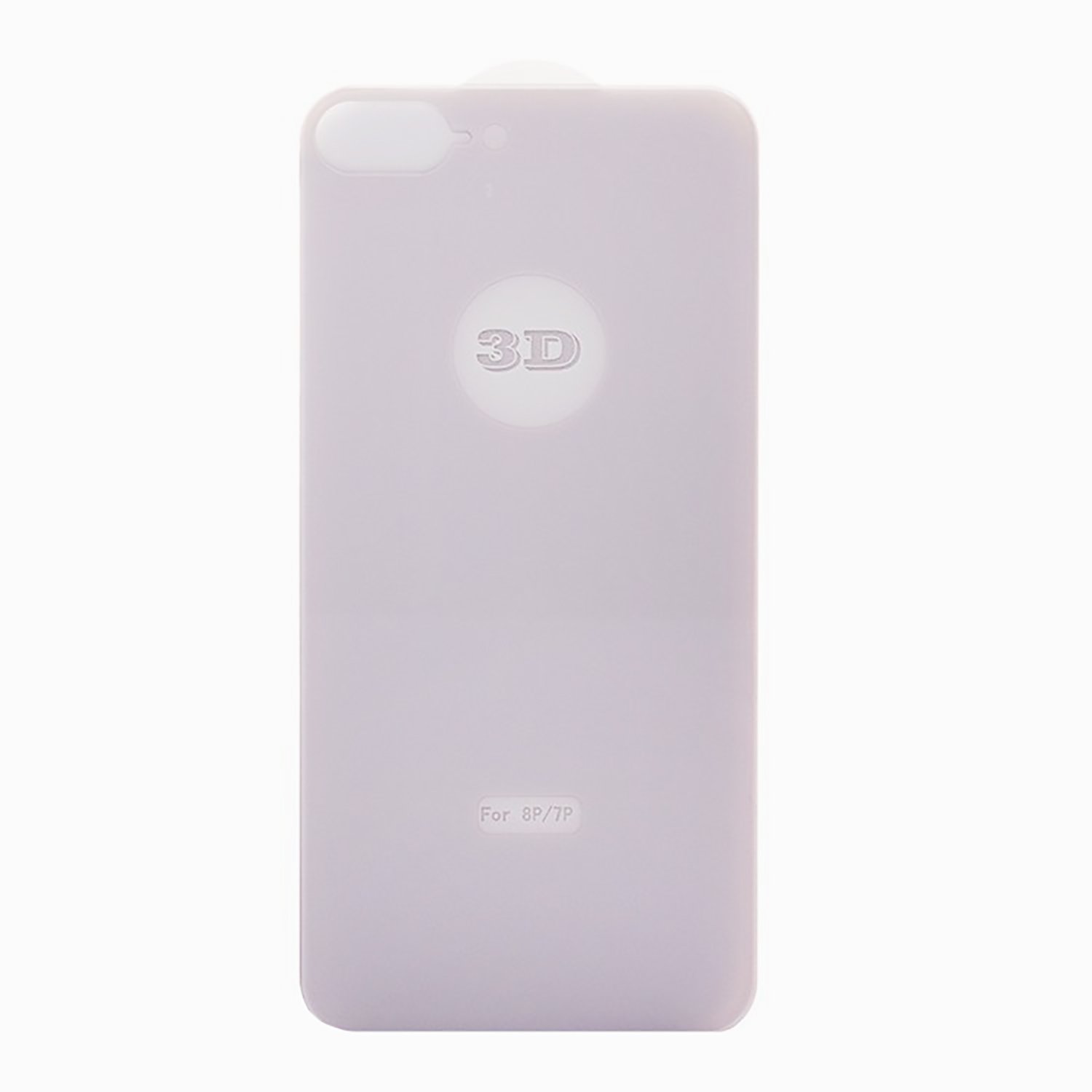 

Защитное стекло для задней панели смартфона Apple iPhone 7 / 8 Plus, Full screen, ударопрочное, поверхность глянцевая, 3D (77942)