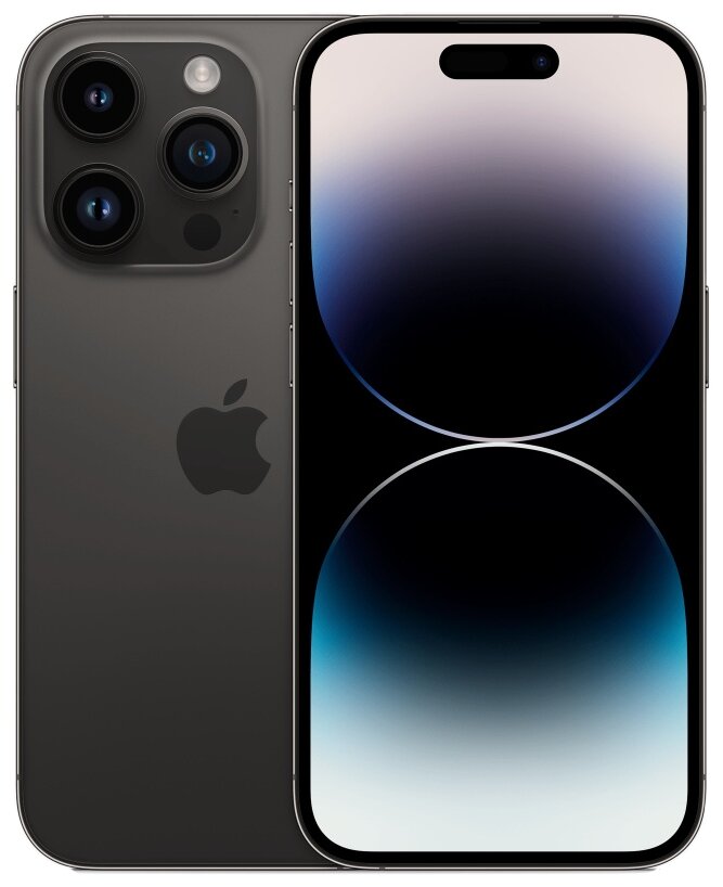 

Смартфон Apple iPhone 14 Pro Max, 6.7" 2796x1290 OLED, Apple A16 Bionic, 1Tb, 3G/4G/5G, NFC, Wi-Fi, BT, 3xCam, 2-Sim (nano SIM+eSIM), Lightning, iOS 16, черный (MQC23ZD/A), iPhone 14 Pro Max