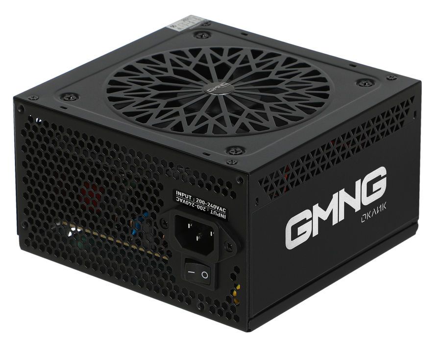 

Блок питания 600 Вт ATX GMNG GMNG, 120 мм, Retail (PSU-600W-80+), GMNG