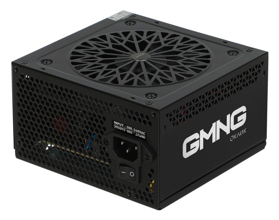 

Блок питания 700 Вт ATX GMNG GMNG, 120 мм, Retail (PSU-700W-80+), GMNG