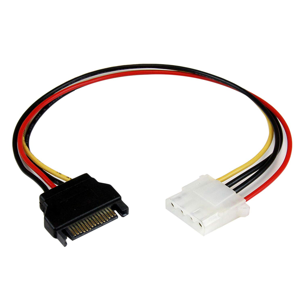 

Кабель-переходник питания (адаптер) Molex(M)-SATA ORIENT, 15 см, прямой (C575)