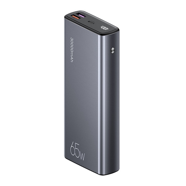 

Портативный аккумулятор (Powerbank) USAMS PB59, 30000mAh, 2xUSB, 3A, Type-C, QC, PD, серый (CMXLOGTC01), PB59