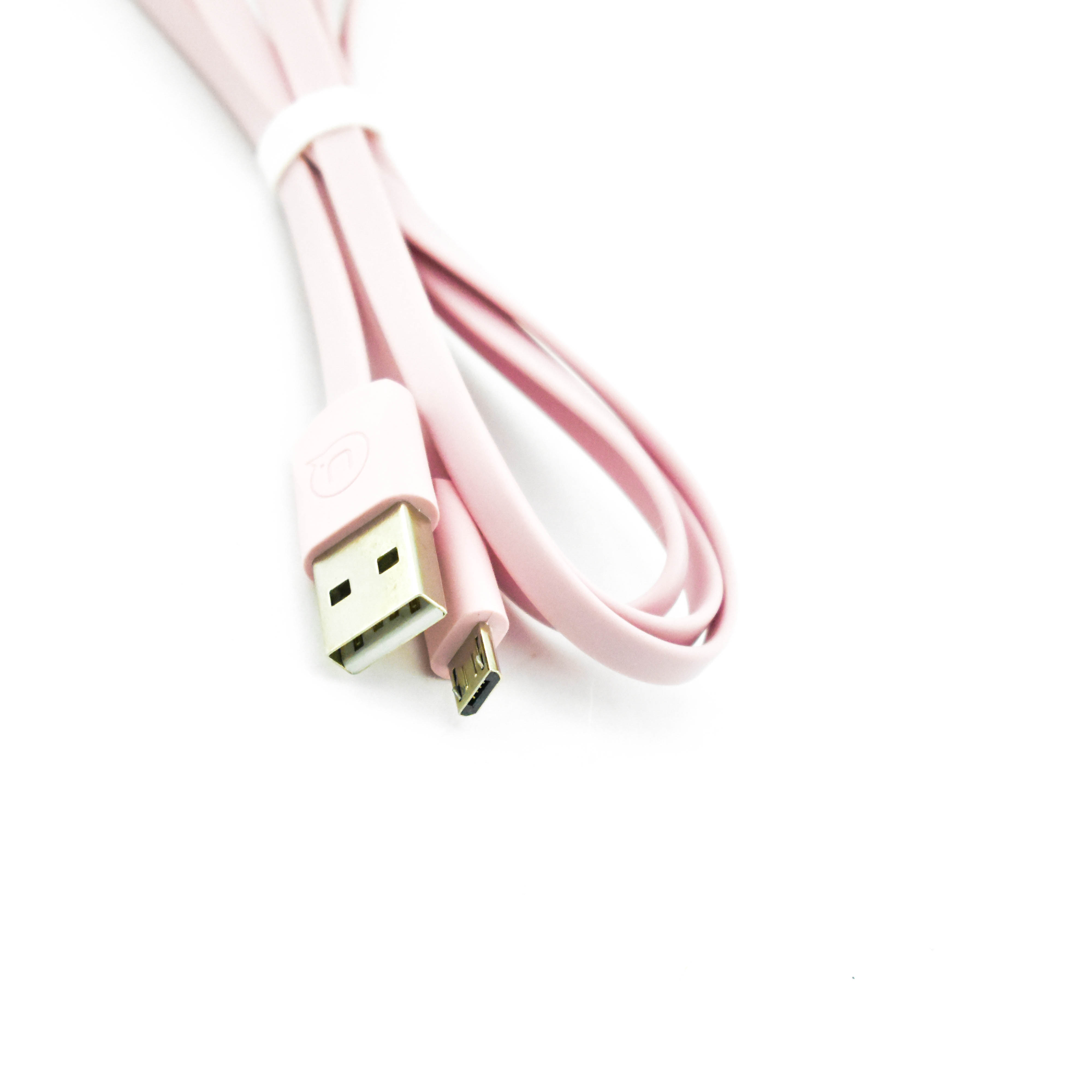 

Кабель USB-Micro USB, плоский, 2A 1.2 м, розовый USAMS U2 (SJ201MIC05), U2