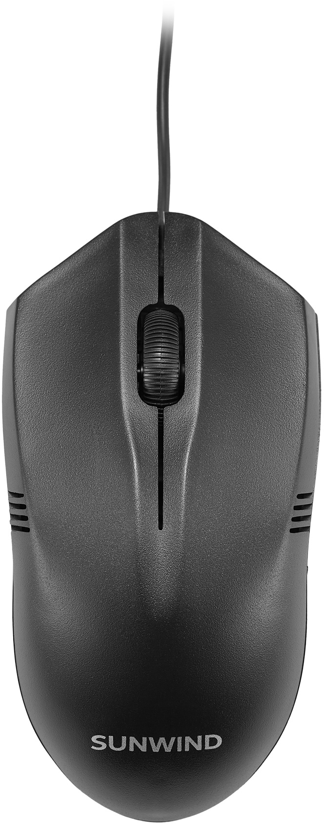 

Мышь проводная SUNWIND SW-M100, 1200dpi, оптическая светодиодная, USB, черный (1611722), SW-M100