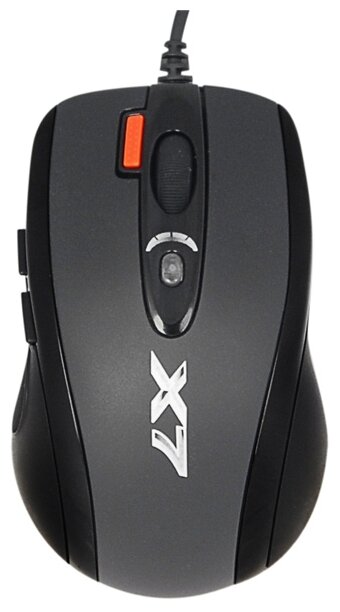 Мышь A4Tech X-7120, USB, черный