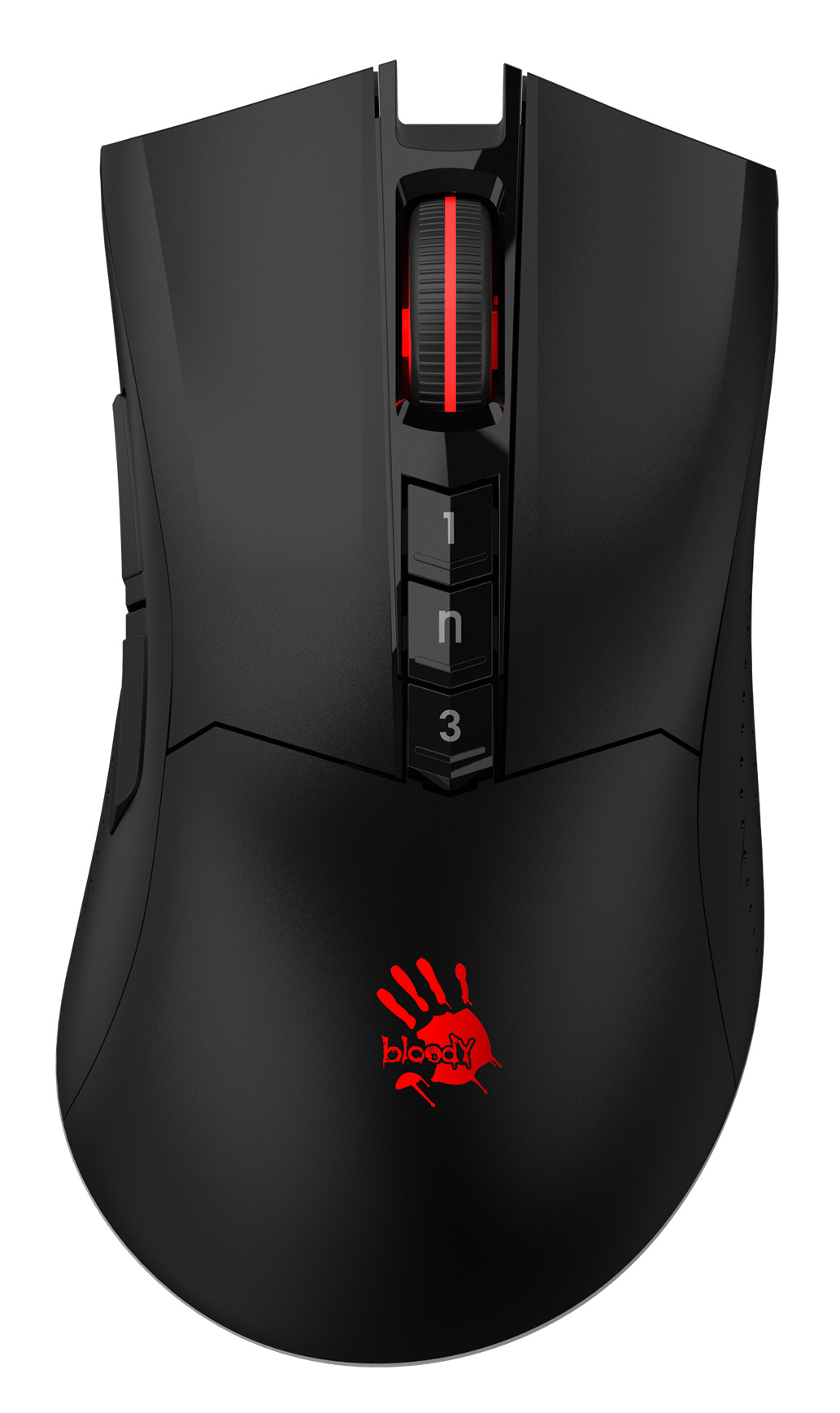 

Мышь беспроводная A4Tech Bloody R90 Plus, 5000dpi, оптическая светодиодная, USB/Радиоканал, черный, Bloody R90 Plus