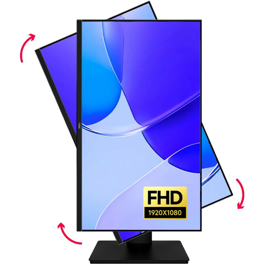

Монитор 23.8" Aiwa MF240B-L IPS, 1920x1080 (16:9), 250кд/м2, 5 мс, 178°/178°, HDMI, USB Type-C, черный (MF240B-L), MF240B-L