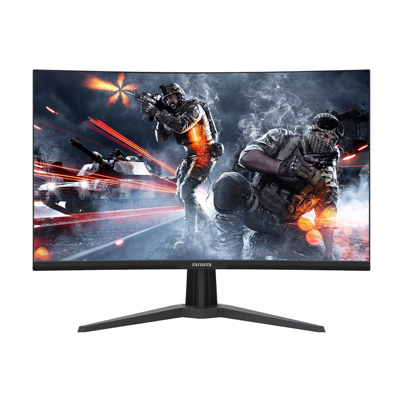 

Монитор 31.5" Aiwa MZ320C-V VA, изогнутый, 2560x1440 (16:9), 250кд/м2, 165Hz, 1мс, 178°/178°, HDMI, DisplayPort, USB-Hub, черный (MZ320C-V), MZ320C-V
