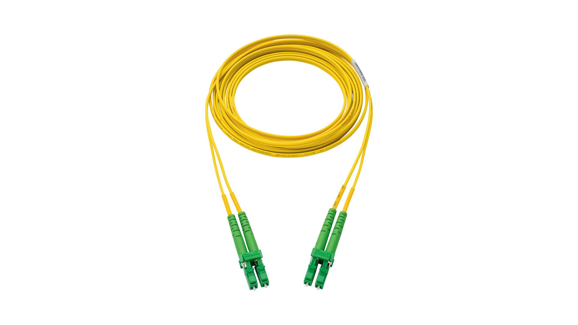 

Патч-корд оптический Panduit, SC/APC-SC/APC, одномодовый, 9/125, OS1/OS2, двойной, 6 м, LSZH, желтый (F923LANSNSNM006)