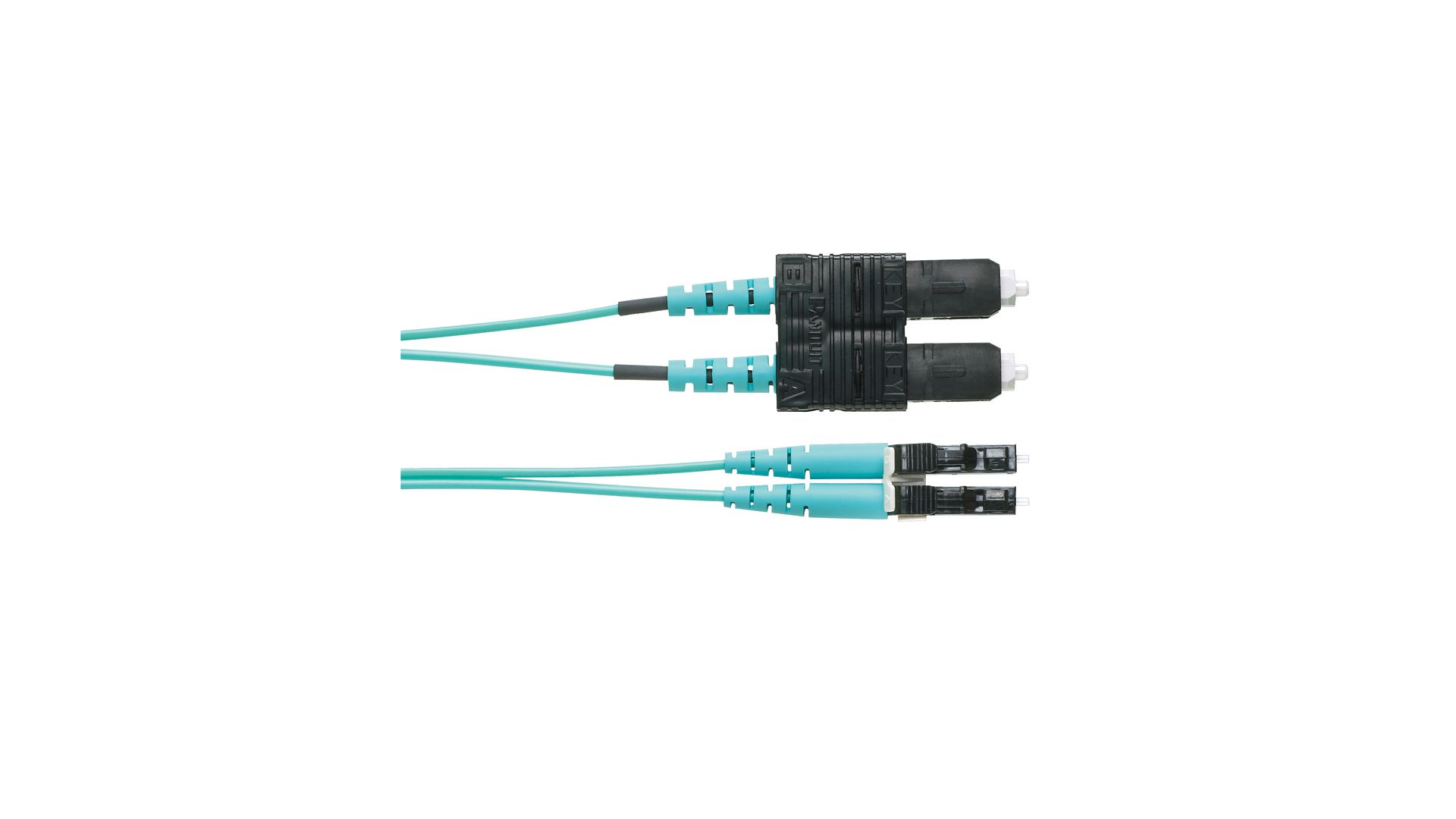 

Патч-корд оптический Panduit, LC/APC-SC/APC, многомодовый, 50/125, OM3, двойной, 3 м, LSZH, аквамарин (FX2ELLNSNSNM003), Бирюзовый