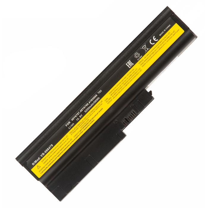 

Аккумуляторная батарея 40Y6795 для Lenovo, 11.1V, 5200mAh, черный, OEM (928749), 40Y6795