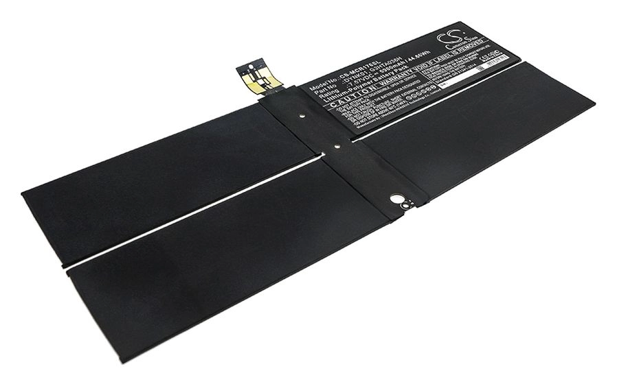 Аккумуляторная батарея CameronSino CS-MCR176SL для Microsoft, 7.57V, 5900mAh, 44.7 Wh, черный