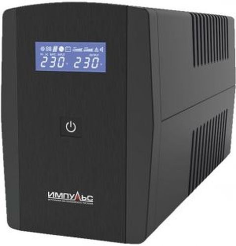 

ИБП Импульс СМАРТ 600, 600 VA, 360 Вт, EURO, розеток - 2, USB, черный (JS60113), СМАРТ 600