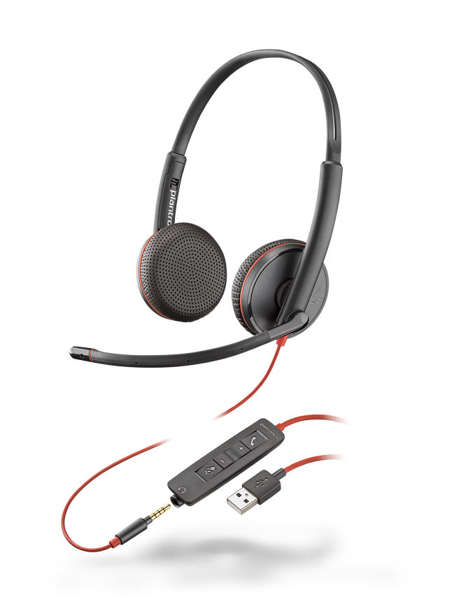 

Проводная гарнитура Plantronics BlackWire C3225-A, Jack 3.5mm/USB, черный (209747-201), BlackWire C3225-A