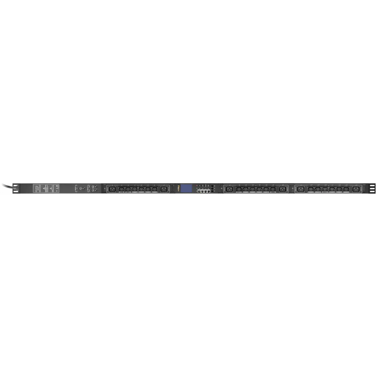 Блок розеток (PDU) Tesla Power, кол-во розеток:24 (18xC13/6xC19), 16А, черный, кабель питания 3 м (TP-STD-D-18A06B-16L3)