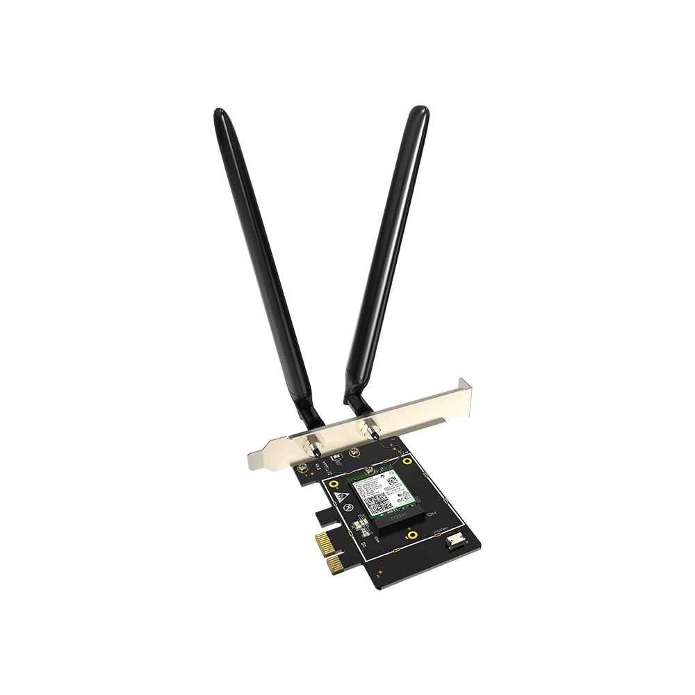Адаптер Wi-Fi+Bluetooth Tenda E33, до 5.38 Гбит/с, PCI-E