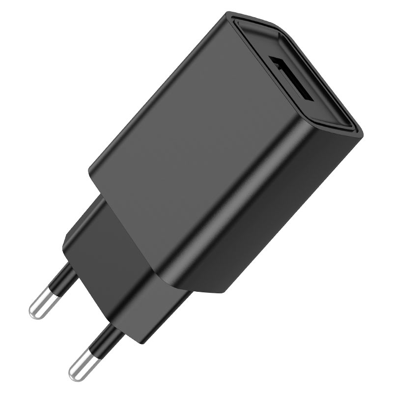 

Сетевое зарядное устройство Borofone BA68A Glacier, USB, 2.1A, черный (6974443385687), Lightning 8pin, BA68A Glacier