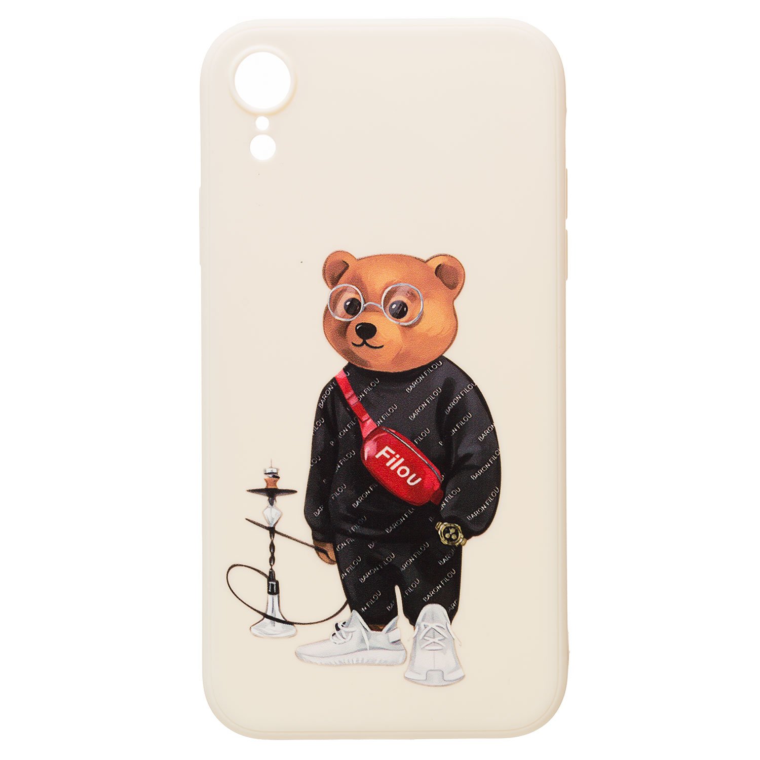 

Чехол-накладка Activ для смартфона Apple iPhone XR, силикон, серый (208849)