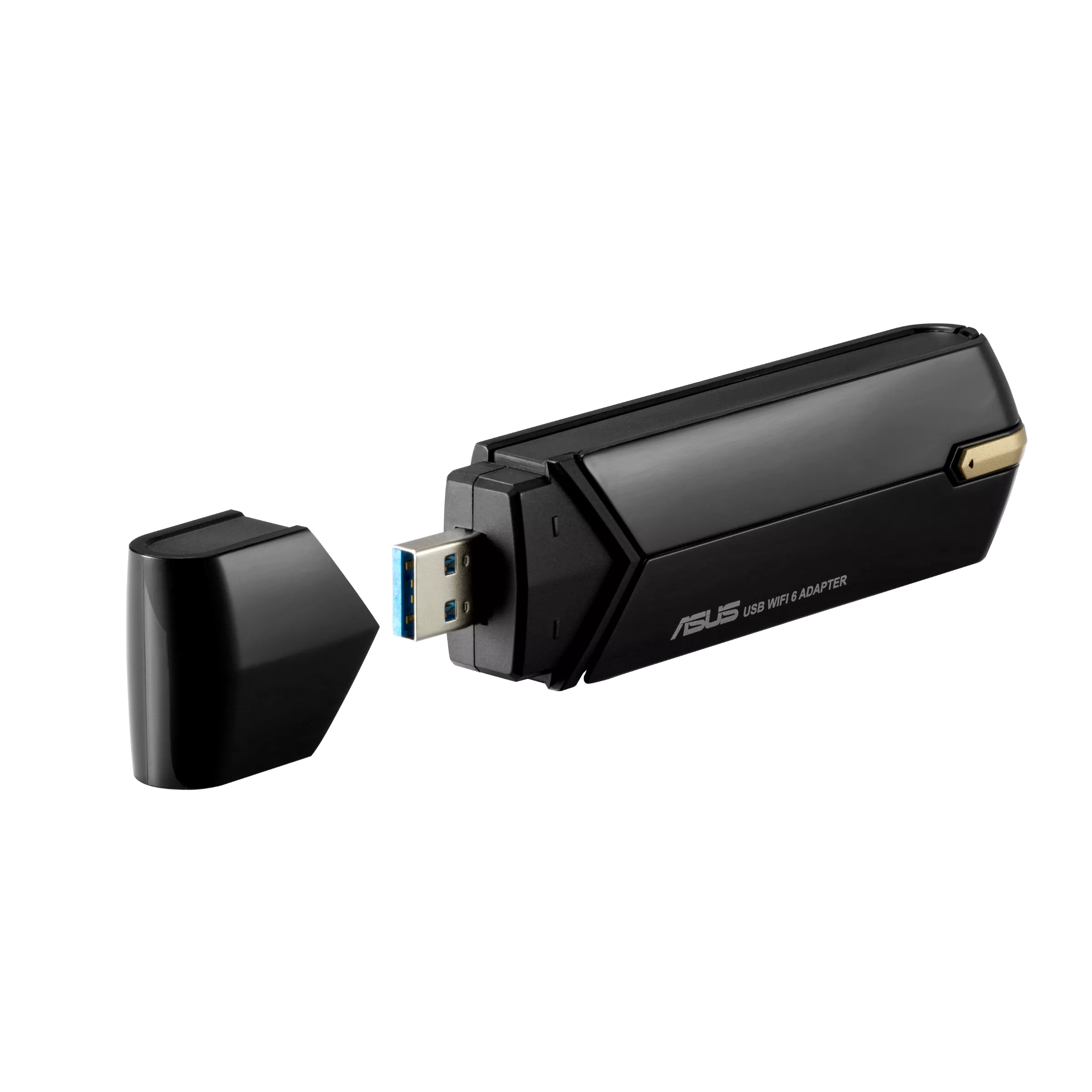 

Адаптер Wi-Fi ASUS USB-AX56, 802.11a/b/g/n/ac/ax, 2.4 / 5 ГГц, до 1.2 Гбит/с, 23 дБм, USB, внешних антенн: 2x2 дБи (90IG06H0-MO0R10), USB-AX56