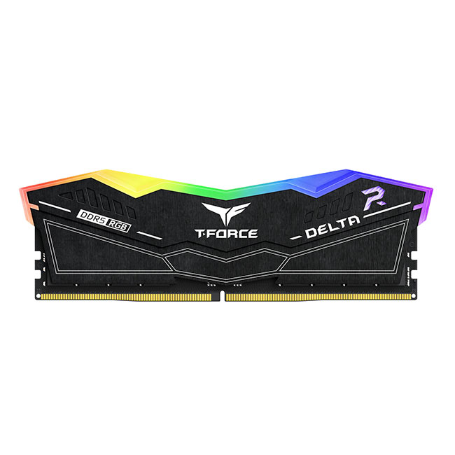 

Комплект памяти DDR5 DIMM 32Gb (2x16Gb), 6800MHz, CL34, 1.4 В, Team Group, T-Force Delta RGB Black (FF3D532G6800HC34BDC01) Retail