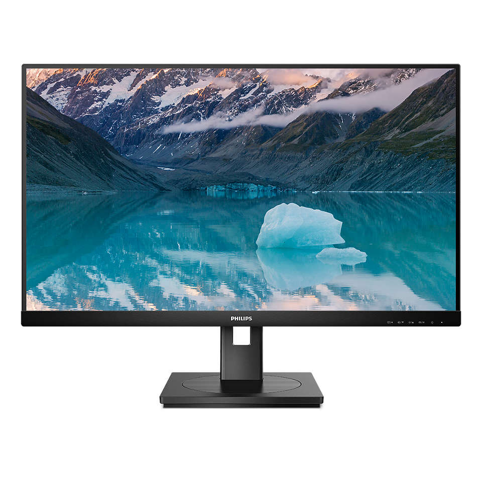 

Монитор 23.8" Philips 242S9JML/00 VA, 1920x1080 (16:9), 300кд/м2, 4мс, 178°/178°, VGA, DVI, HDMI, DisplayPort, USB-Hub, черный, 242S9JML/00