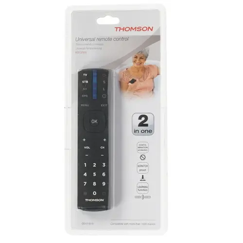 

Универсальный пульт для Thomson ROC2303, черный (00131818)