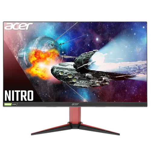 

Монитор 24.5" Acer Nitro VG252QSBMIIPX IPS, 1920x1080 (16:9), 400кд/м2, 165Hz, 1мс, 178°/178°, FreeSync Premium, HDMI, DisplayPort, черный/красный (UM.KV2EE.S01), VG252QSBMIIPX